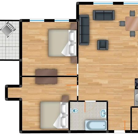 דירות באלם Residenz Kuempel מראה חיצוני תמונה