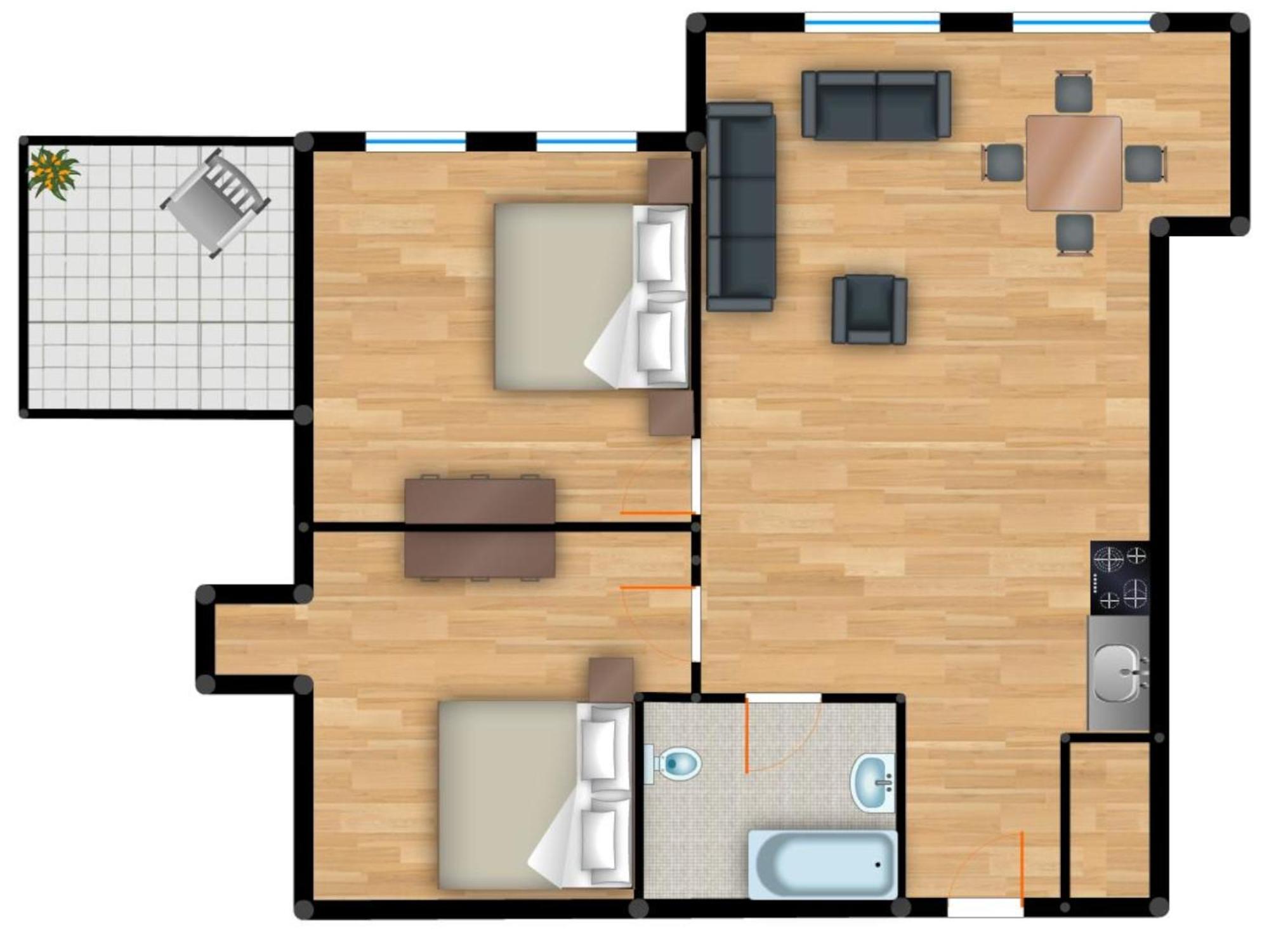 דירות באלם Residenz Kuempel מראה חיצוני תמונה
